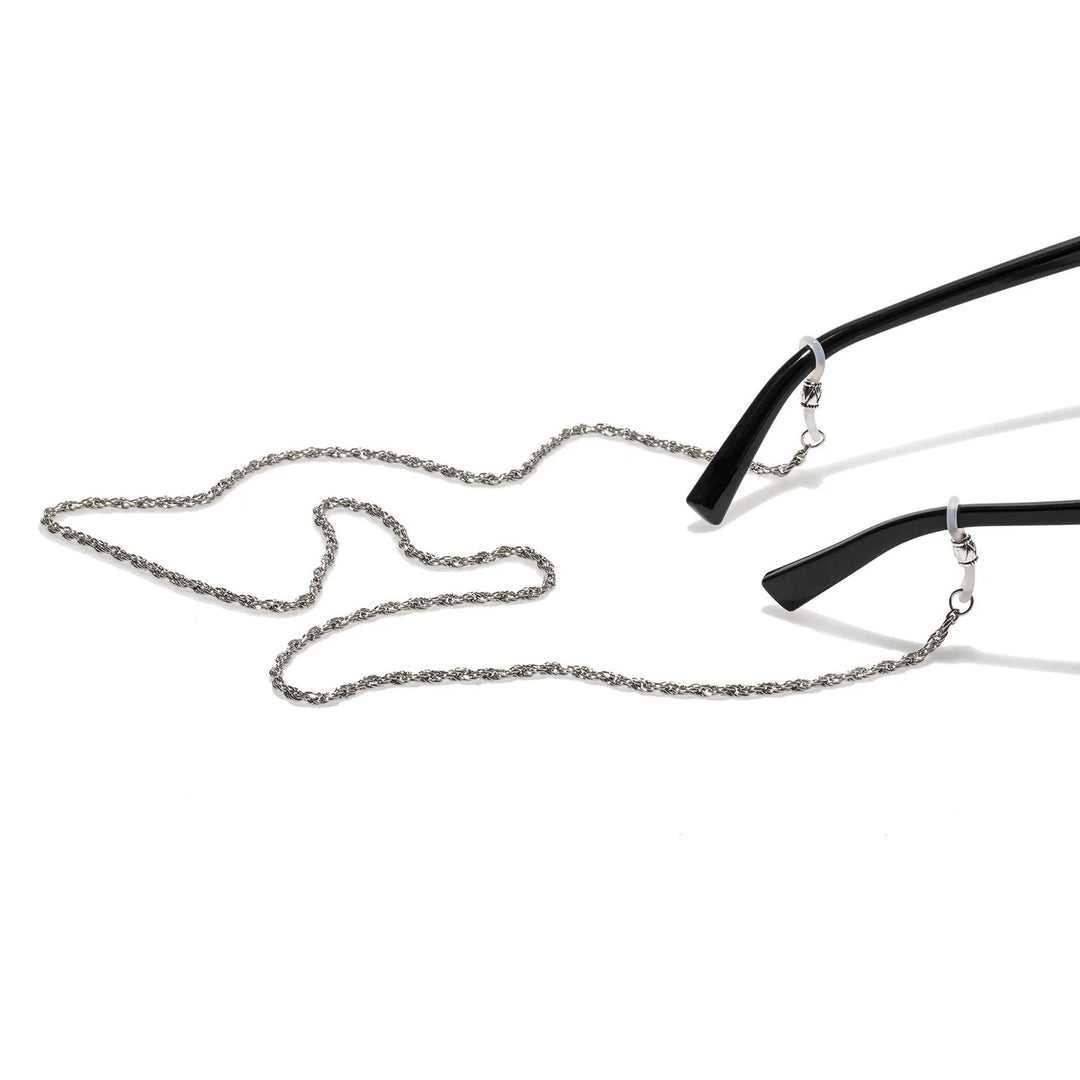 Neck Chain - Platinum - Hollow Rope