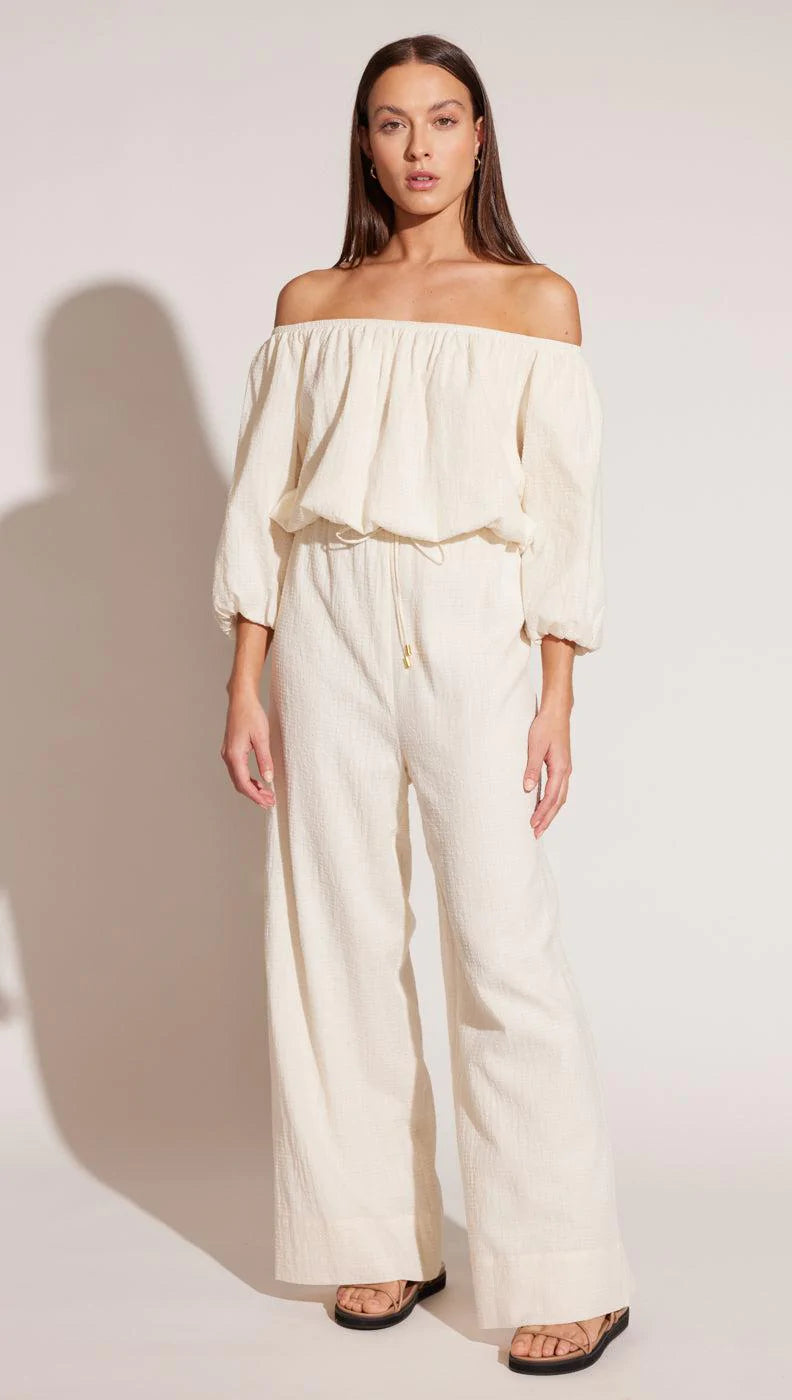 Delva Off Shoulder Top - Cream