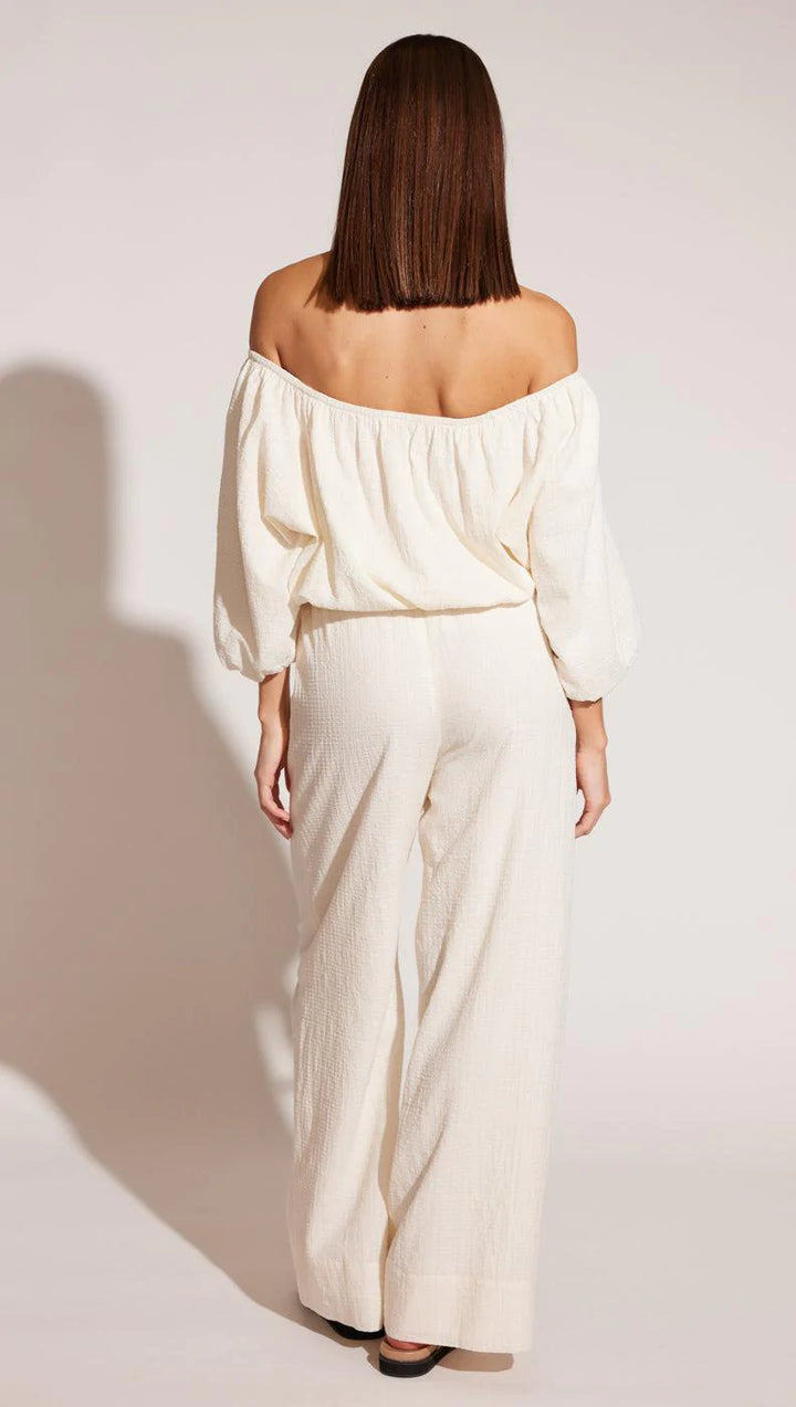 Delva Off Shoulder Top - Cream