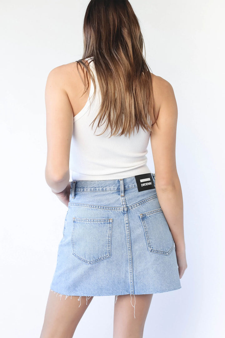 Echo Mini Skirt - Empress Light Blue