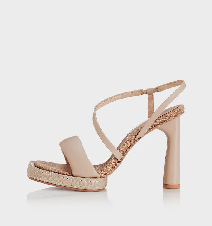 Ginny- Cream Leather