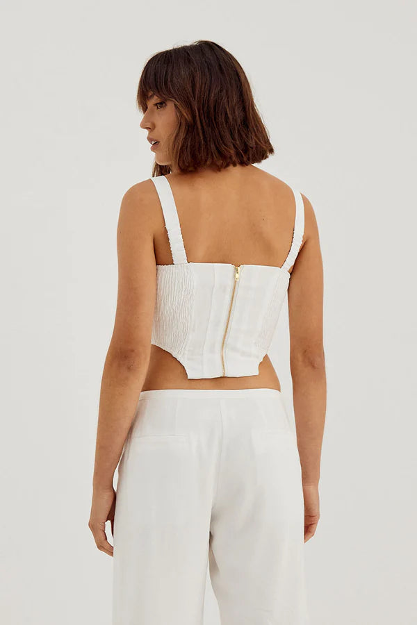 Horizon Bustier - Ivory