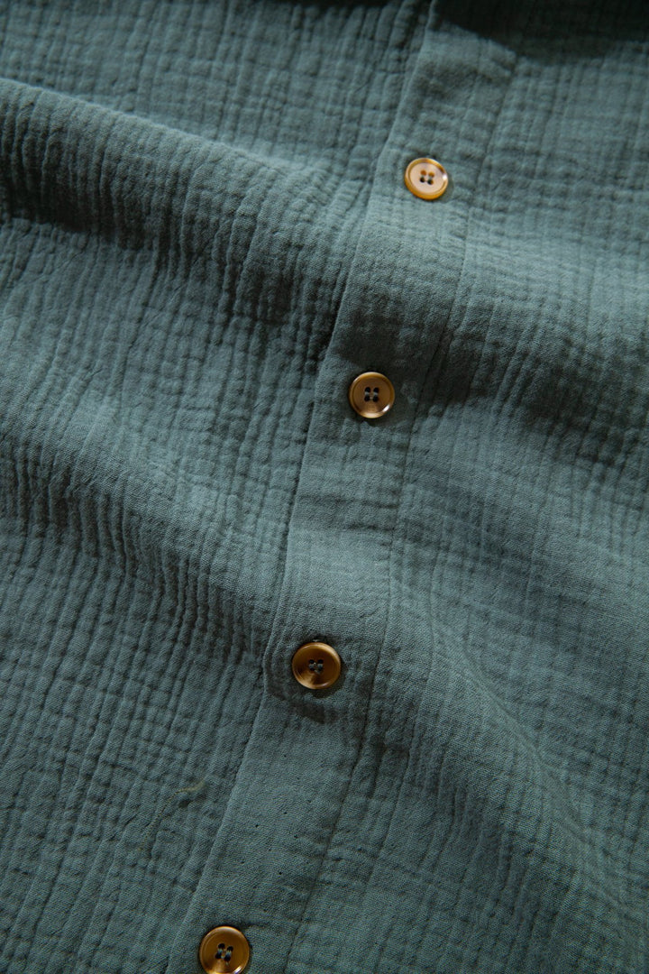 Central Short Sleeve Shirt - Teal
