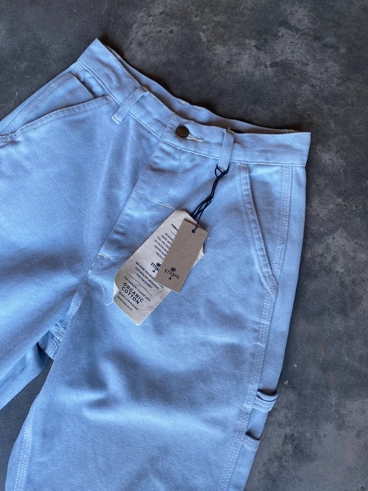 Carpenter Drill Pant - Smoke Blue
