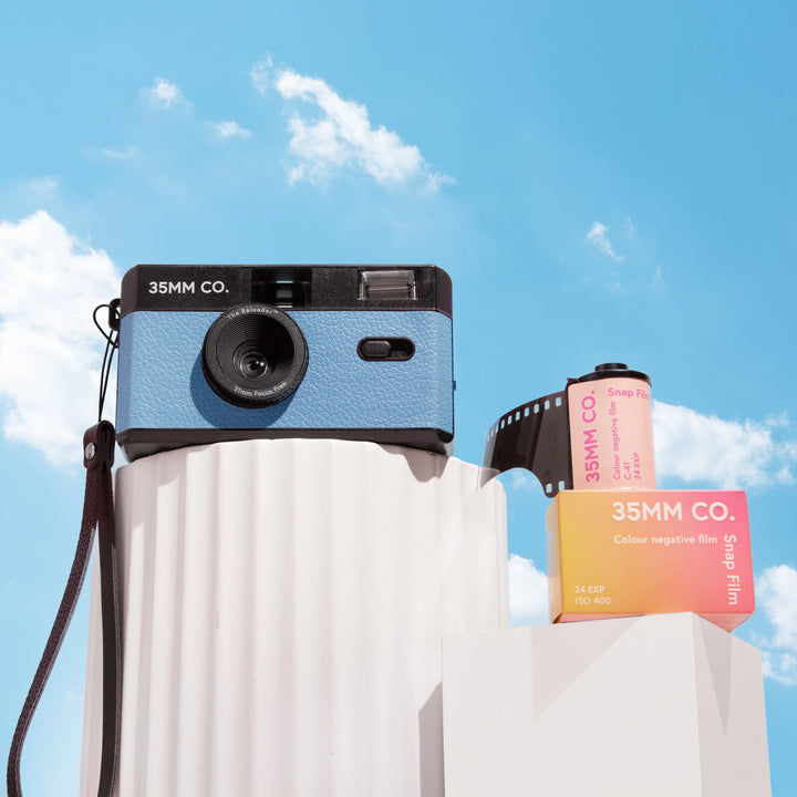 The Reloader - Reusable Film Camera - Pastel Blue