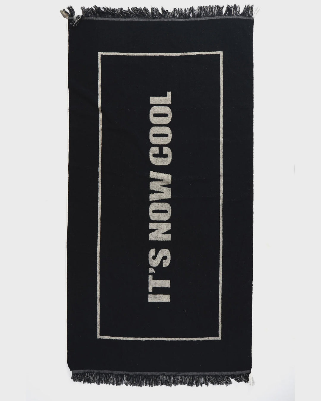 It's Now Cool The Luxe Towel- Black