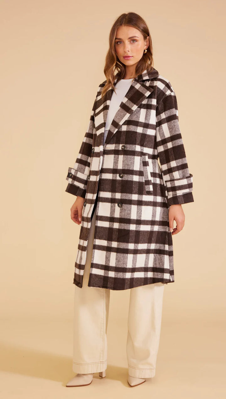 Kennedy Coat - Check