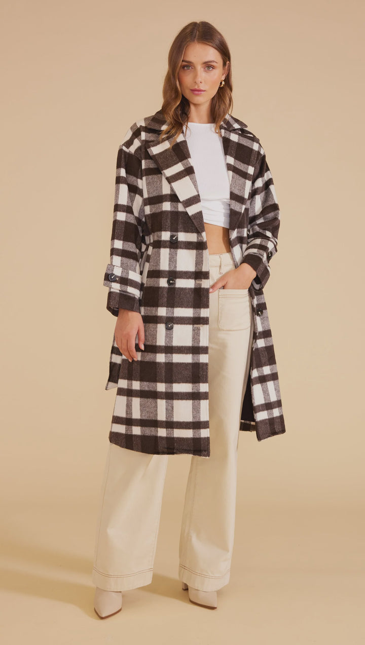 Kennedy Coat - Check