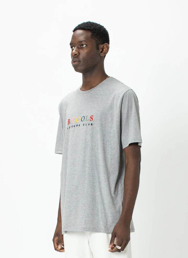 Leisure Club Tee - Grey Melange