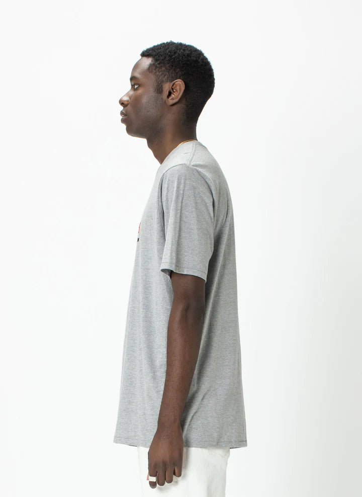 Leisure Club Tee - Grey Melange