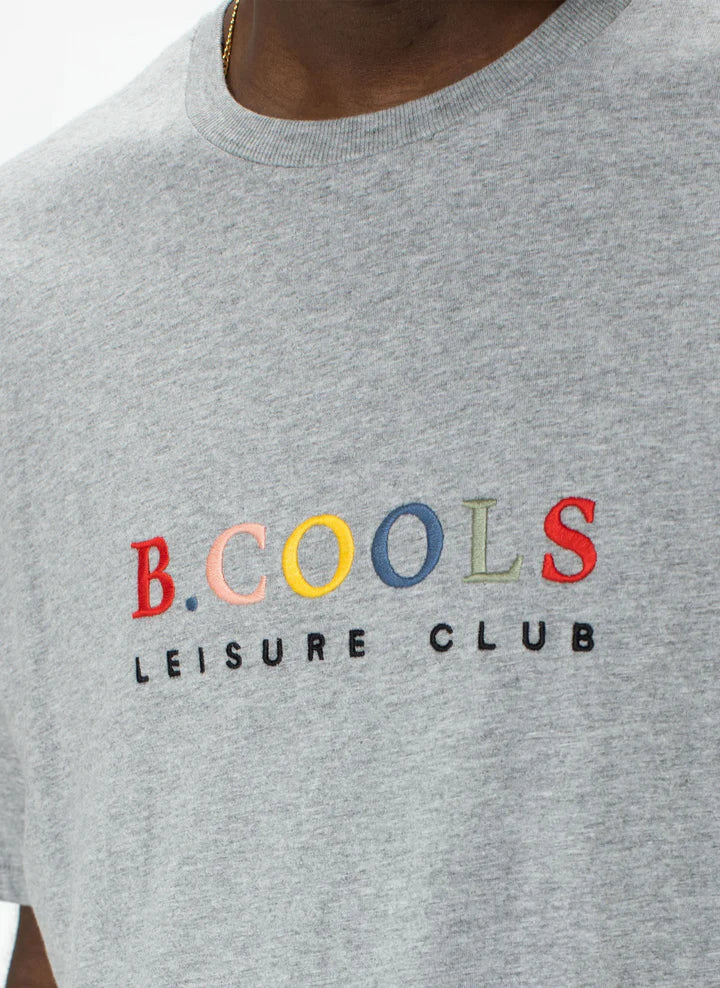 Leisure Club Tee - Grey Melange