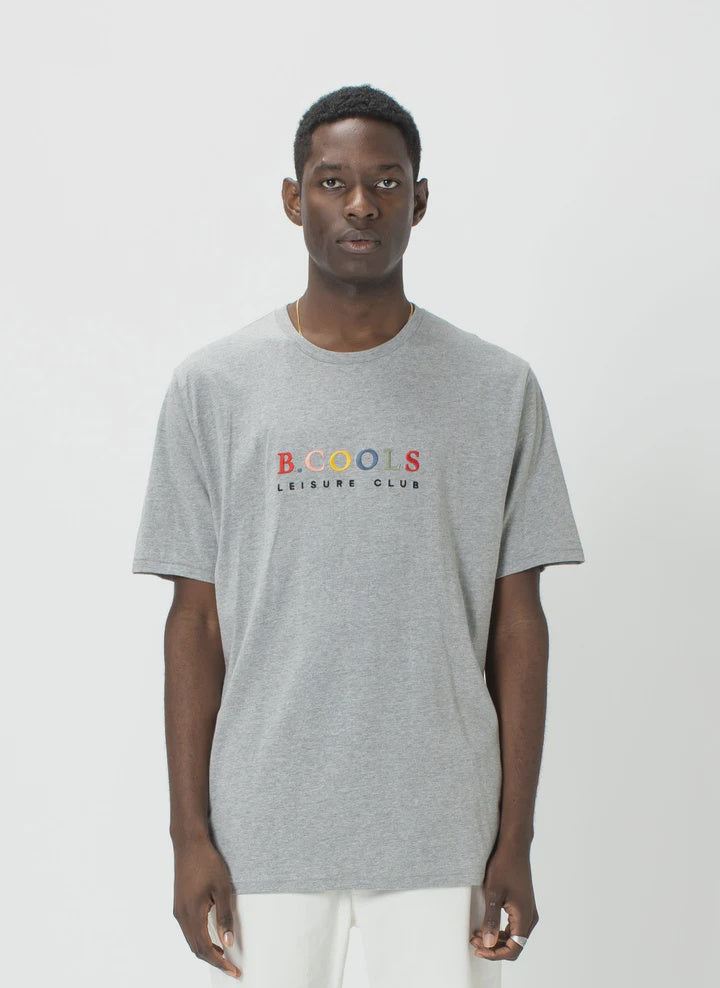 Leisure Club Tee - Grey Melange