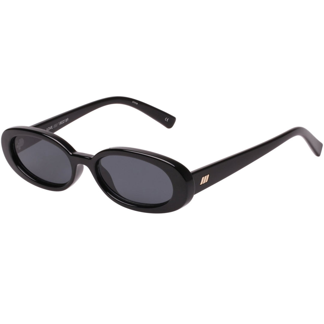 Le Specs Outta Love Sunglasses - Black