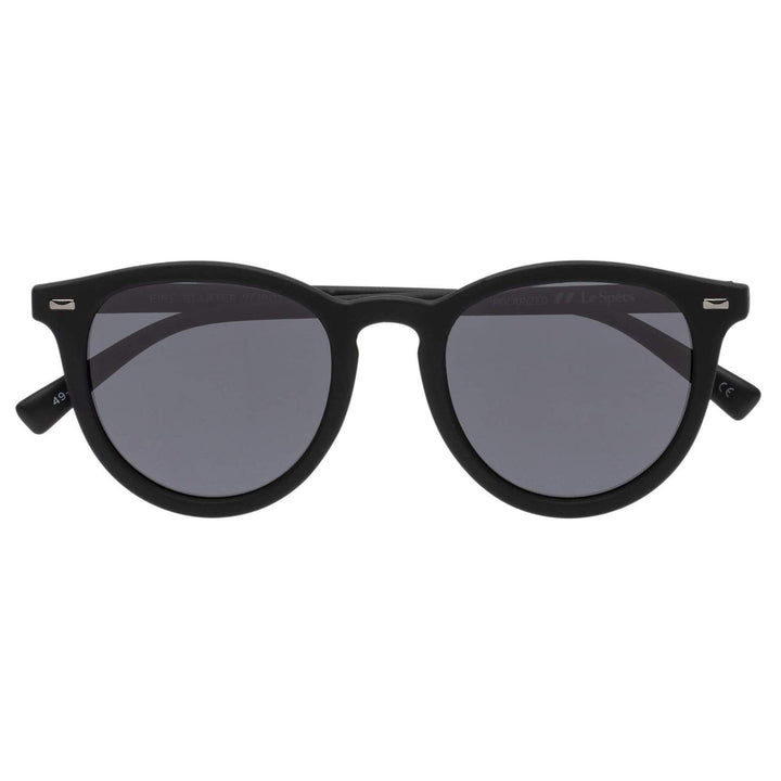 Le Specs Fire Starter Sunglasses - Black Rubber Polarised
