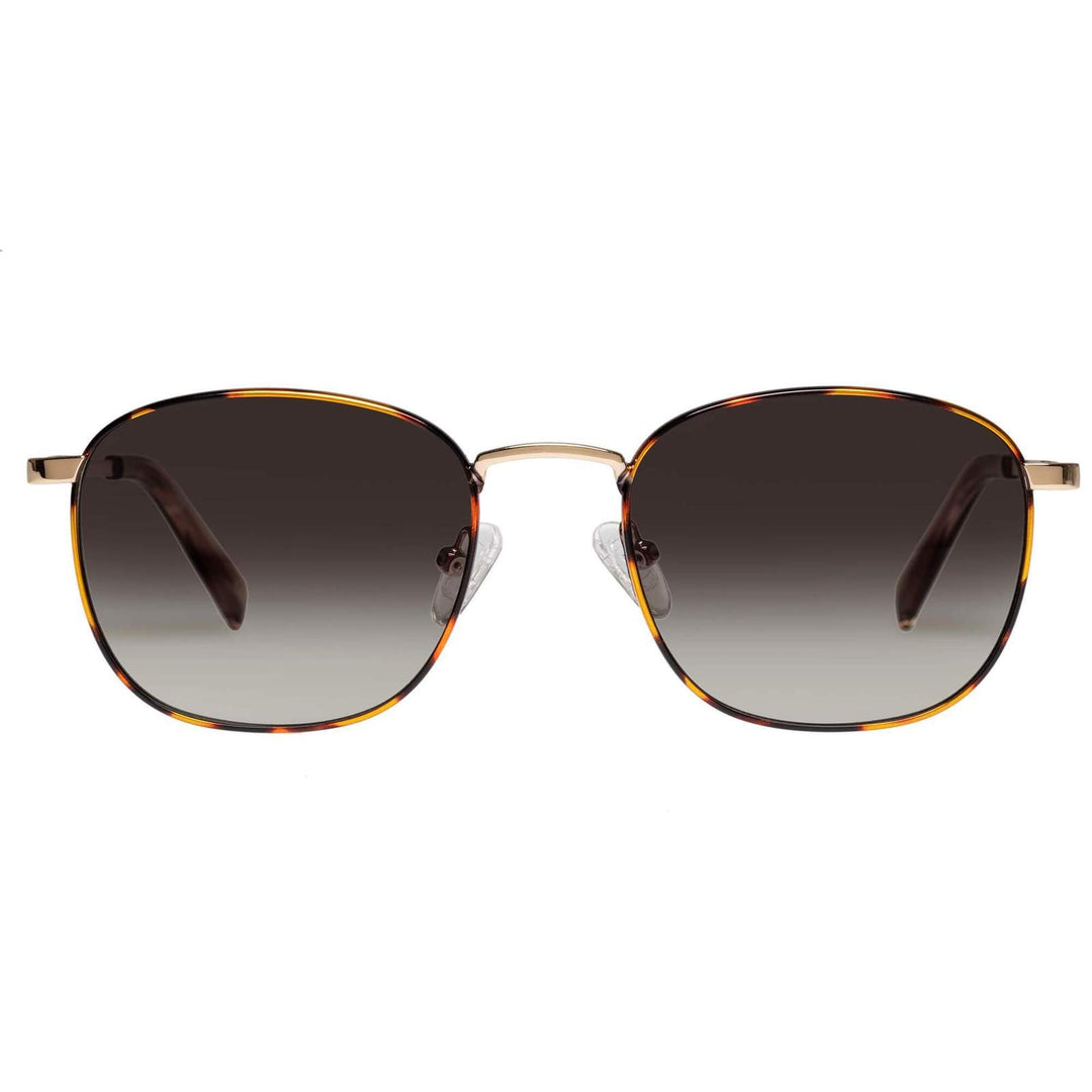 Le Specs Neptune Deux Sunglasses - Bright Gold/Tort