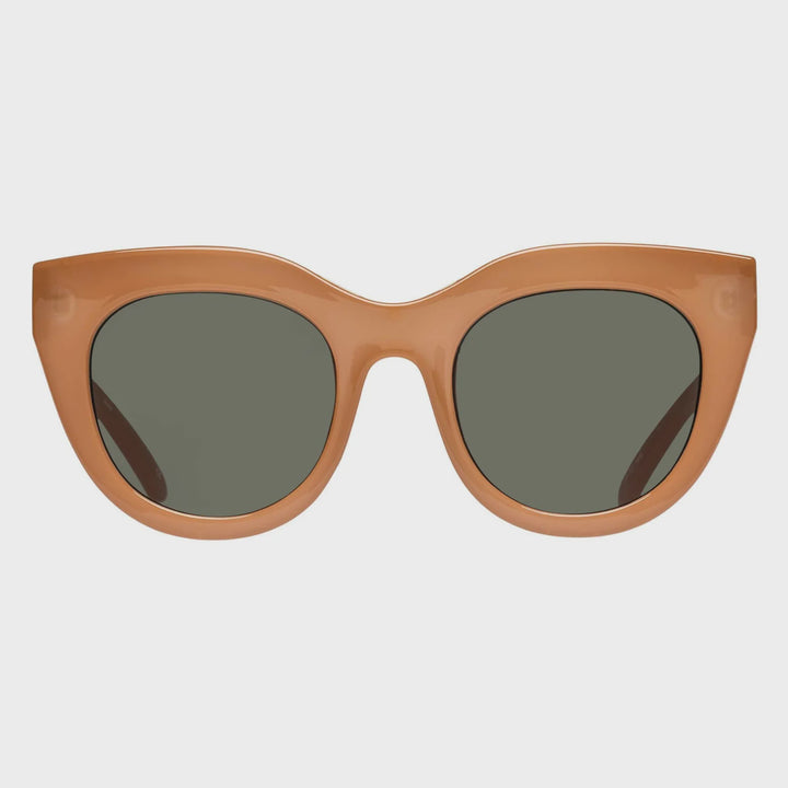 Le Specs Air Heart Sunglasses - Caramel