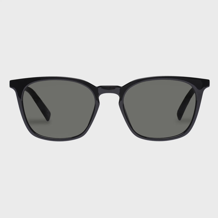 Le Specs Huzzah Sunglasses - Black Green Mono