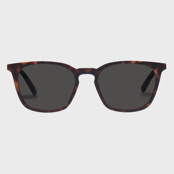 Le Specs Huzzah Sunglasses - Matte Tort Polarised