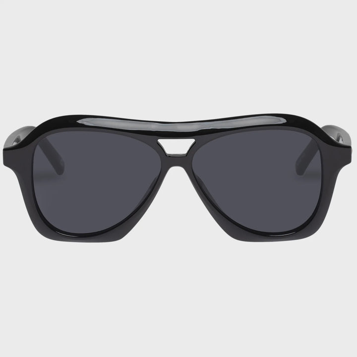 Le Specs Drizzle Sunglasses - Black