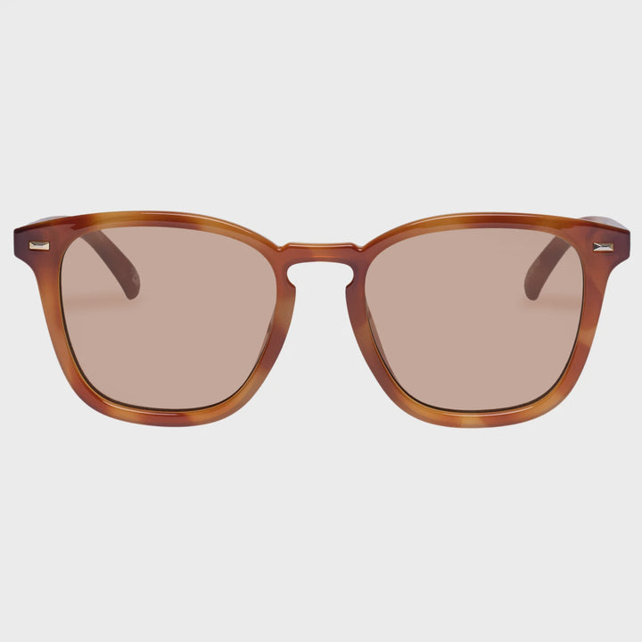 Le Specs Big Deal Sunglasses - Vintage Tort