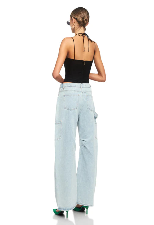 Del Gato Corset Top - Black