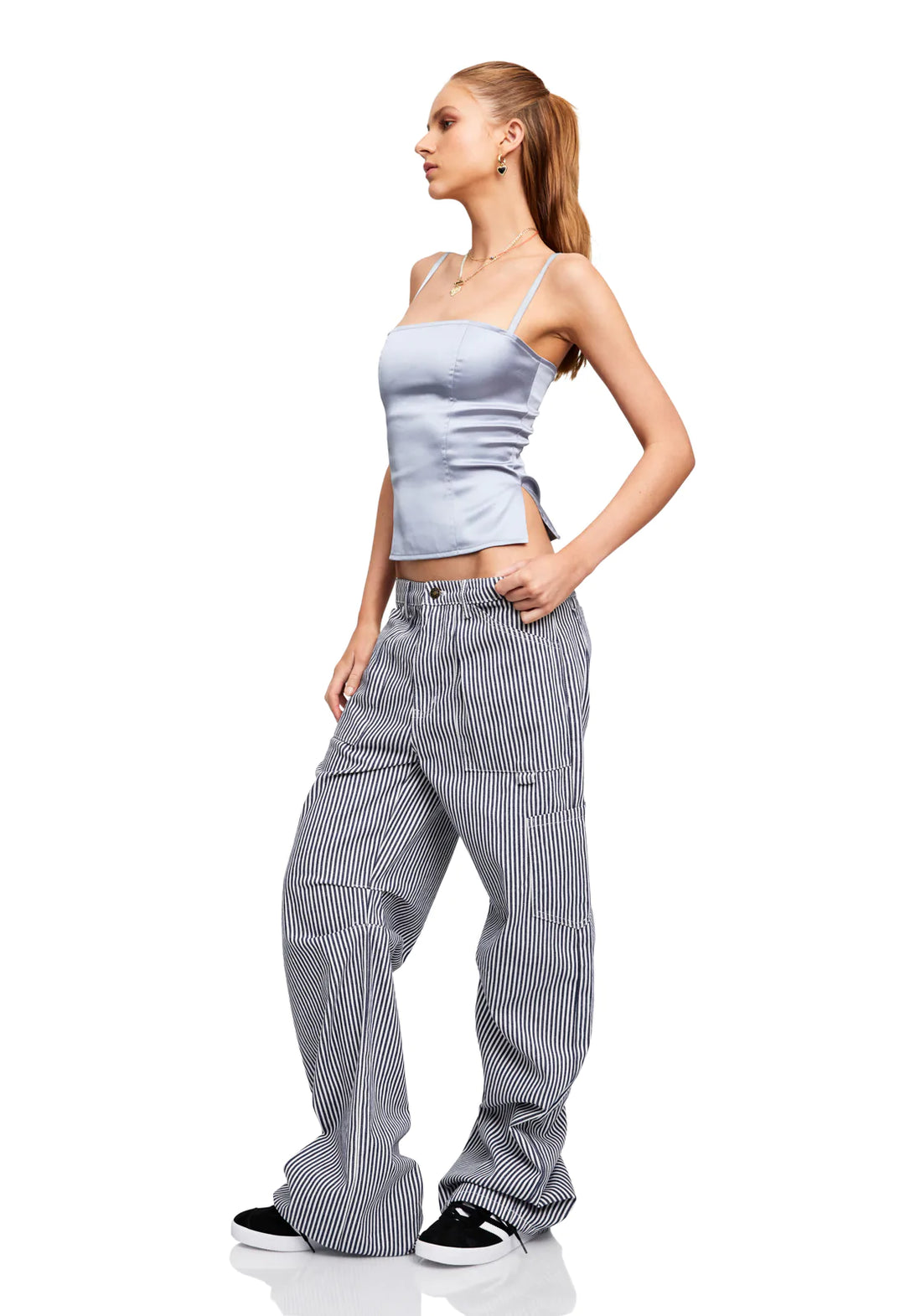 The Muse Corset- Sonic Silver