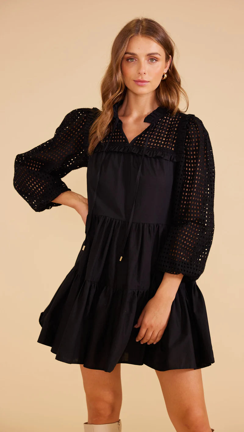 Lucia Mini Dress - Black