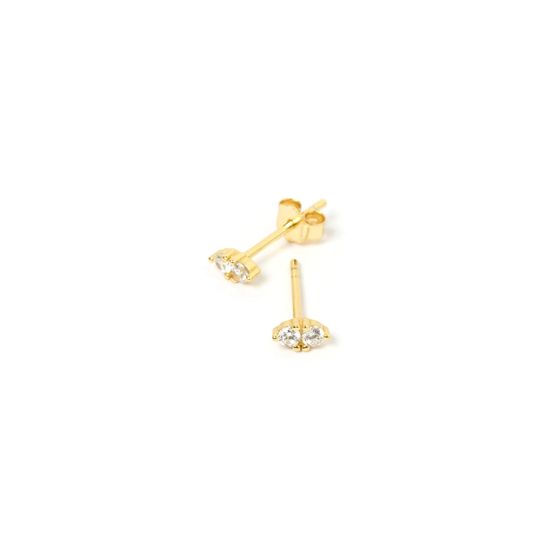 Lucy Gold Stud Earrings