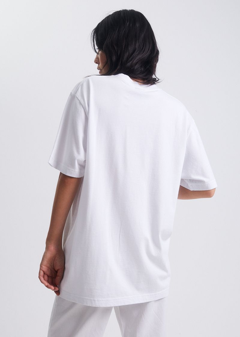 Plant Based Happiness Unisex Recycled Tee- White