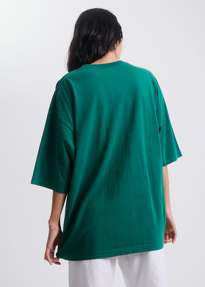 RIP in Unisex Recycled Oversized Tee- Forest