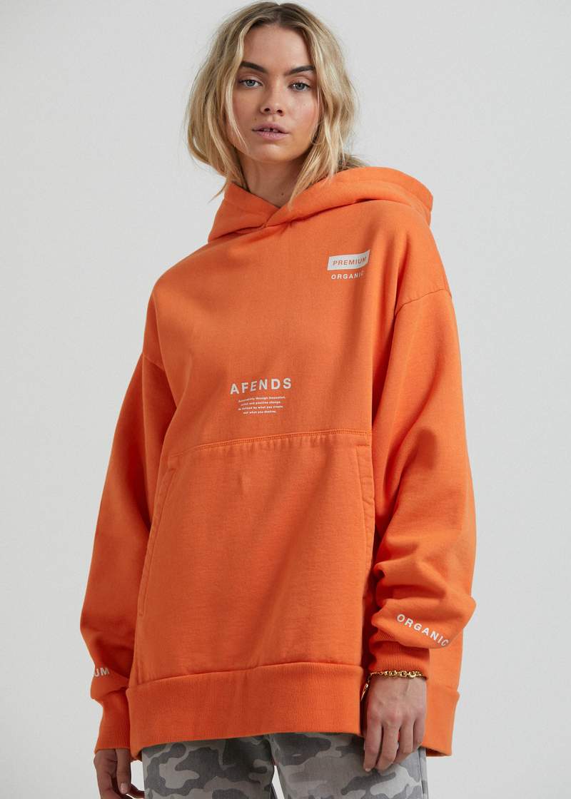 Maximum Unisex Organic Pull On Hood- Sunset