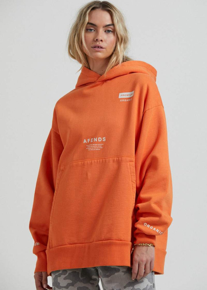 Maximum Unisex Organic Pull On Hood- Sunset