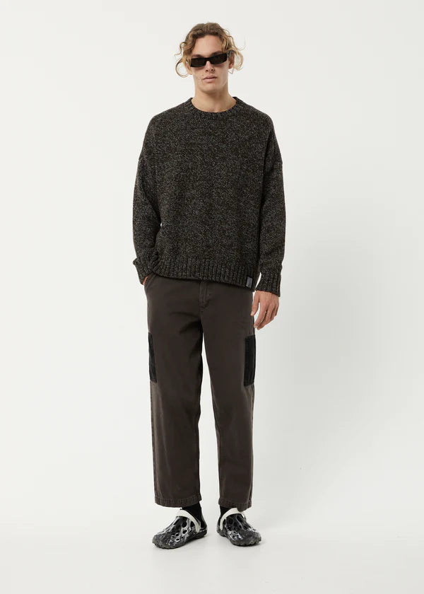 Console Organic Knit Crew - Coffee