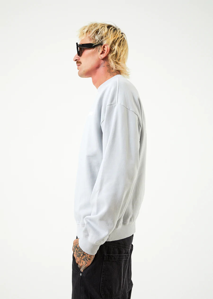 Vortex Recycled Crew Neck Jumper - Smoke