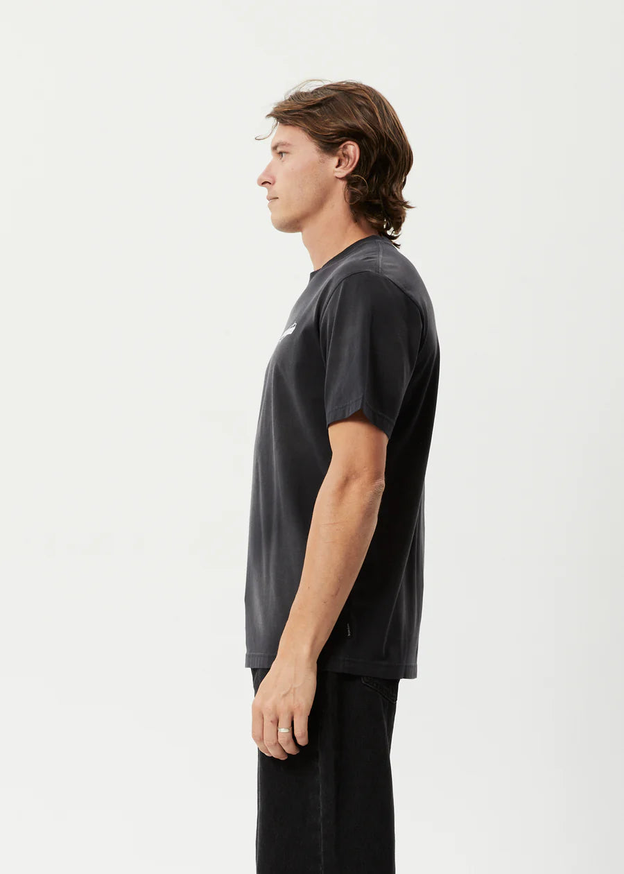 Eternal Recycled Retro Fit Tee - Worn Black