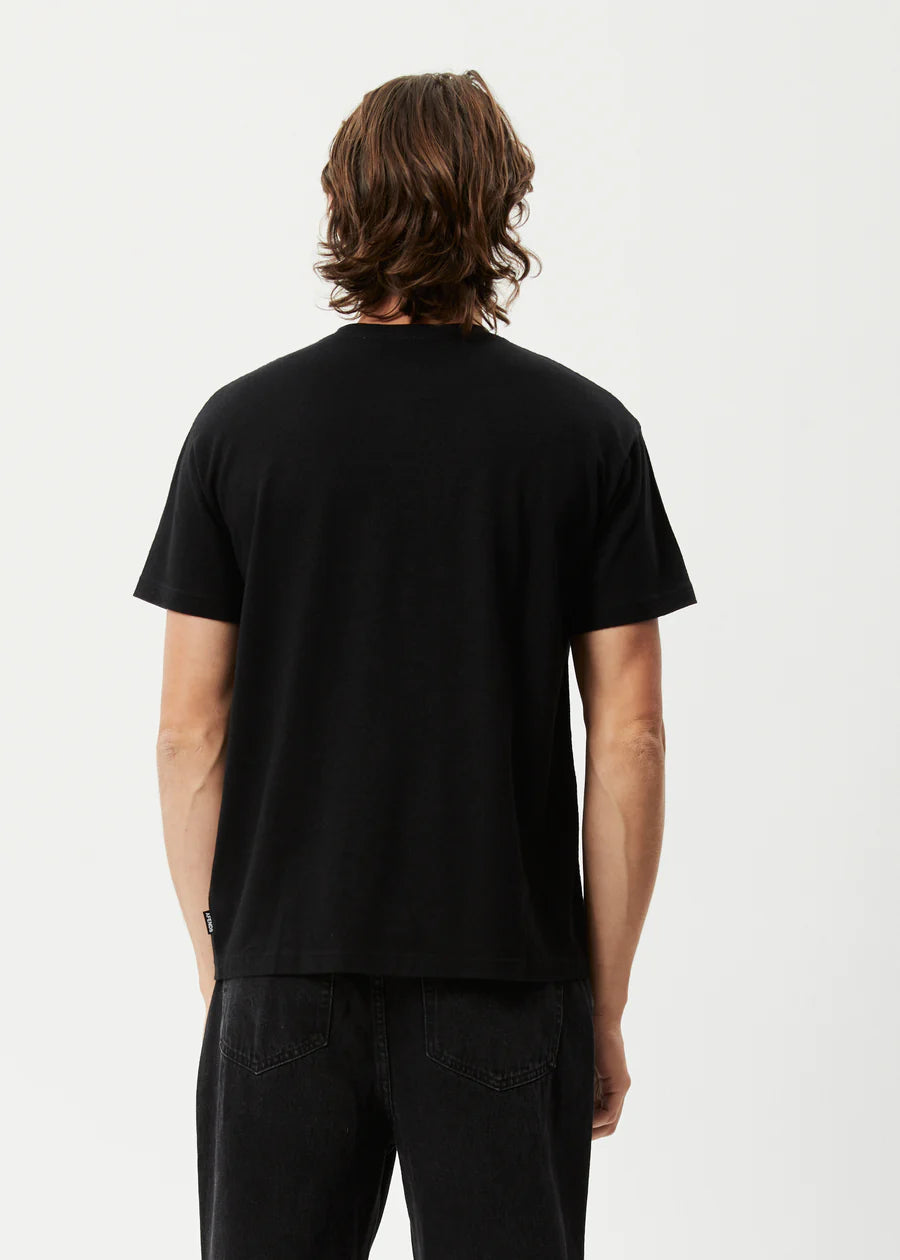 THC Hemp Slim Fit Tee- Black