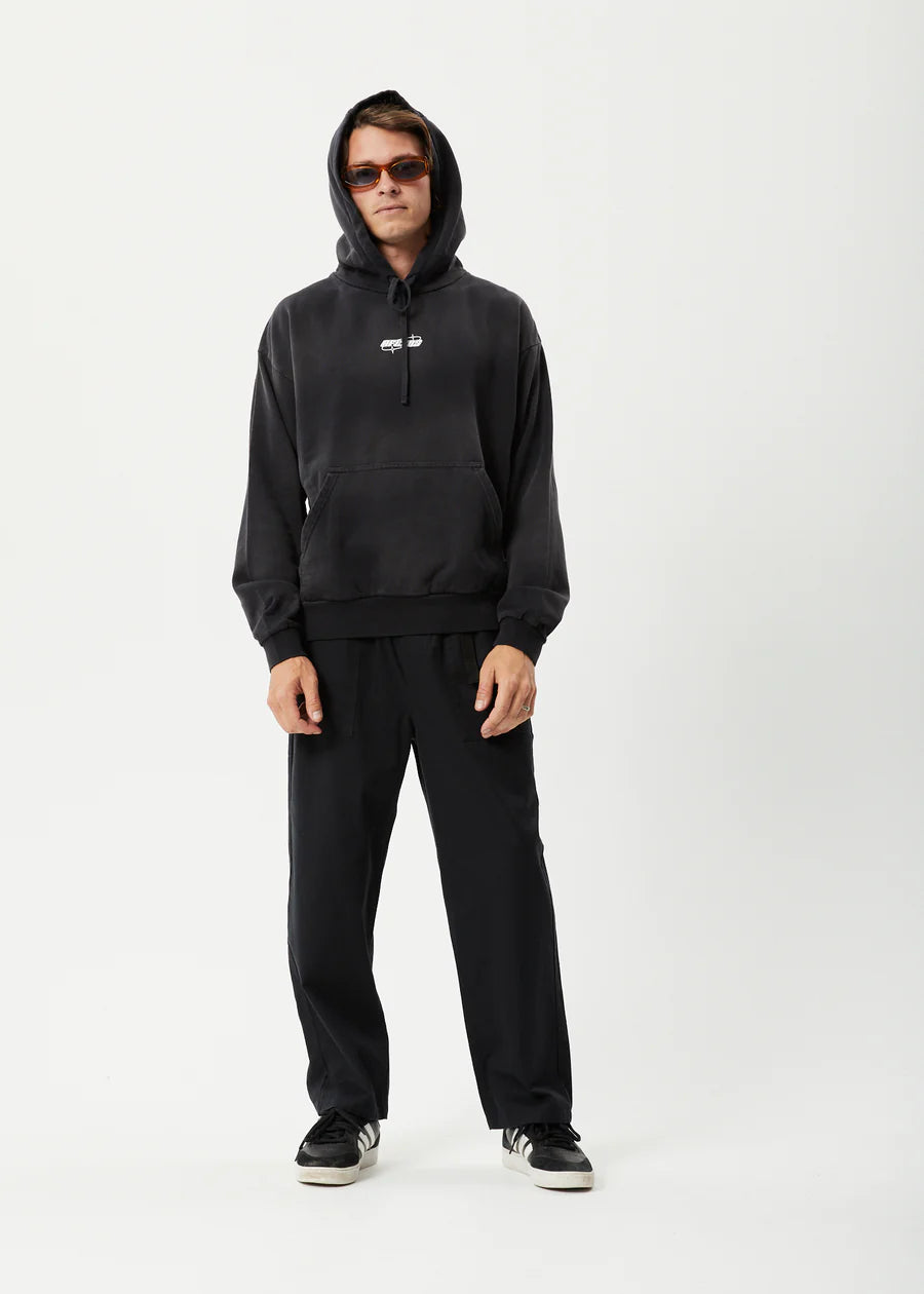 Eternal Recycled Pull On Hood- Worn Black