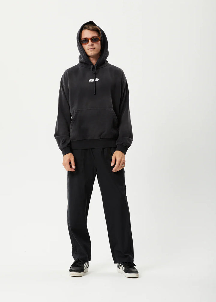 Eternal Recycled Pull On Hood- Worn Black