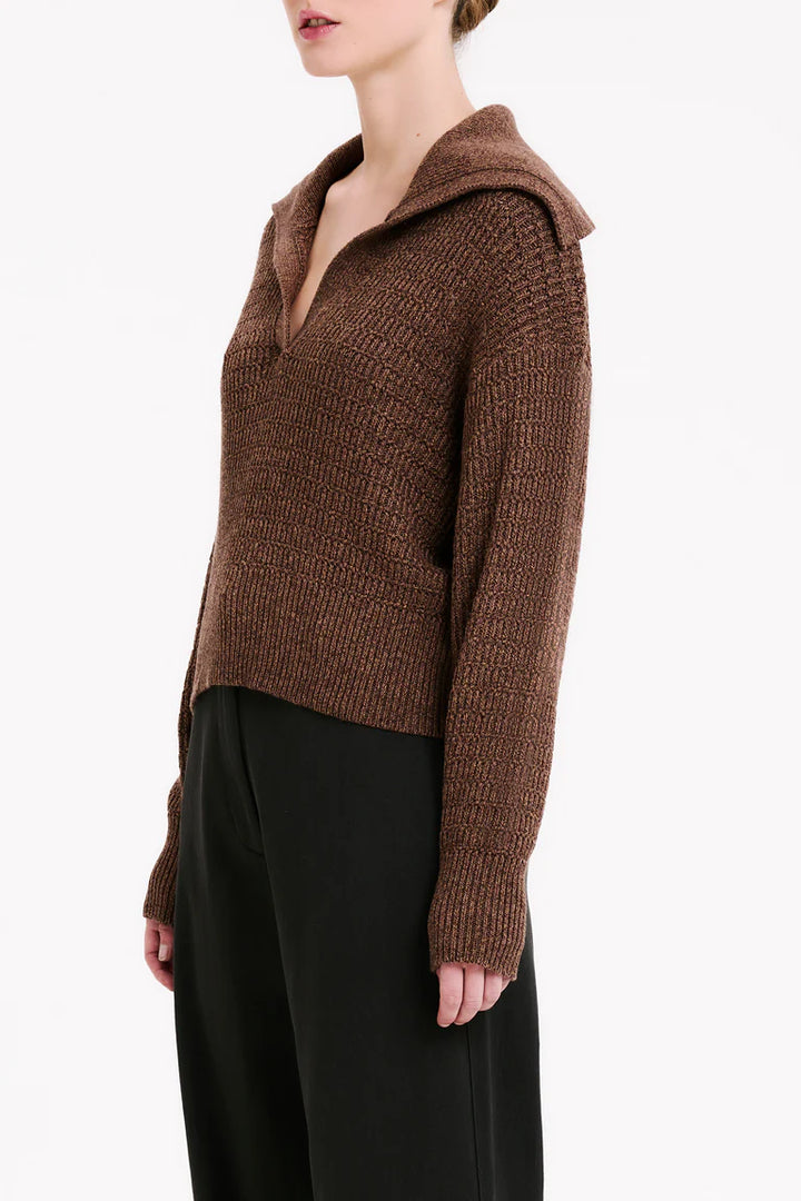 Nala Rugby Knit - Cola