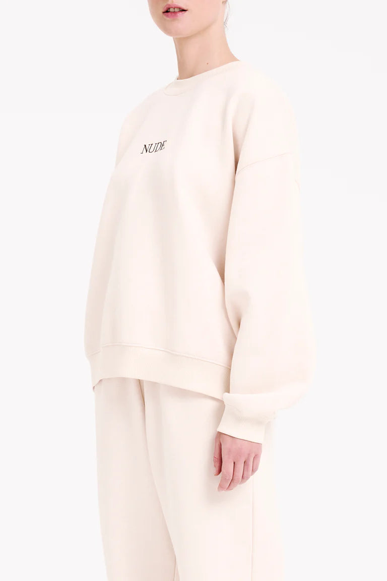 Nude Signature Sweat - Cloud