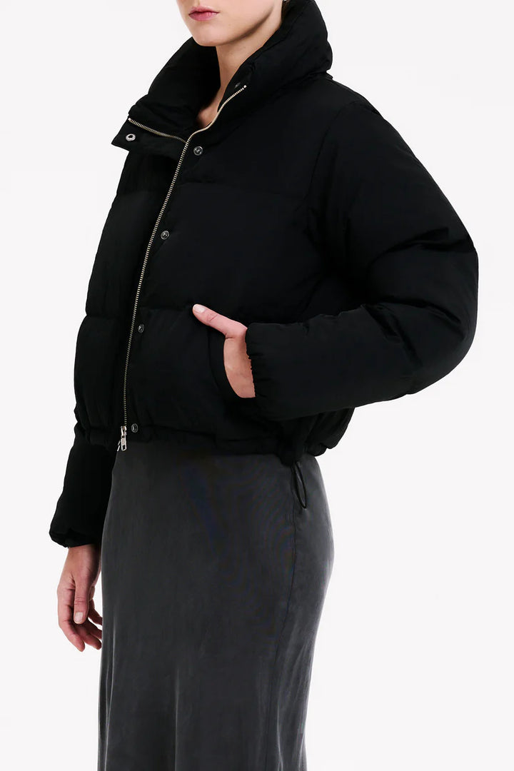 Topher Puffer Jacket - Black