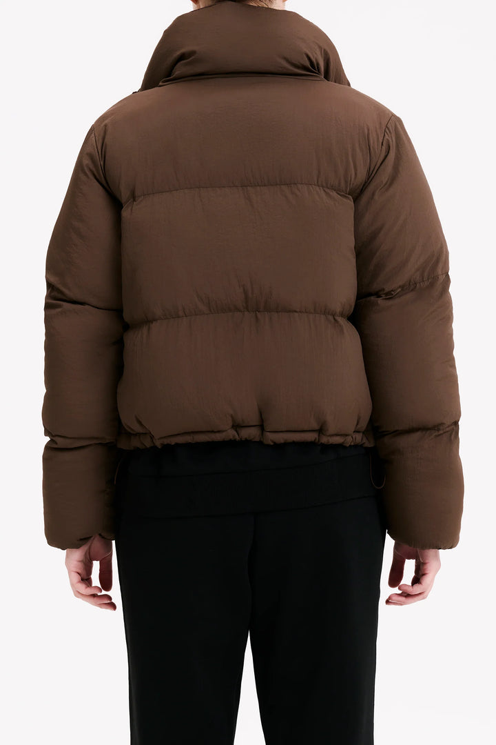 Topher Puffer Jacket - Cola