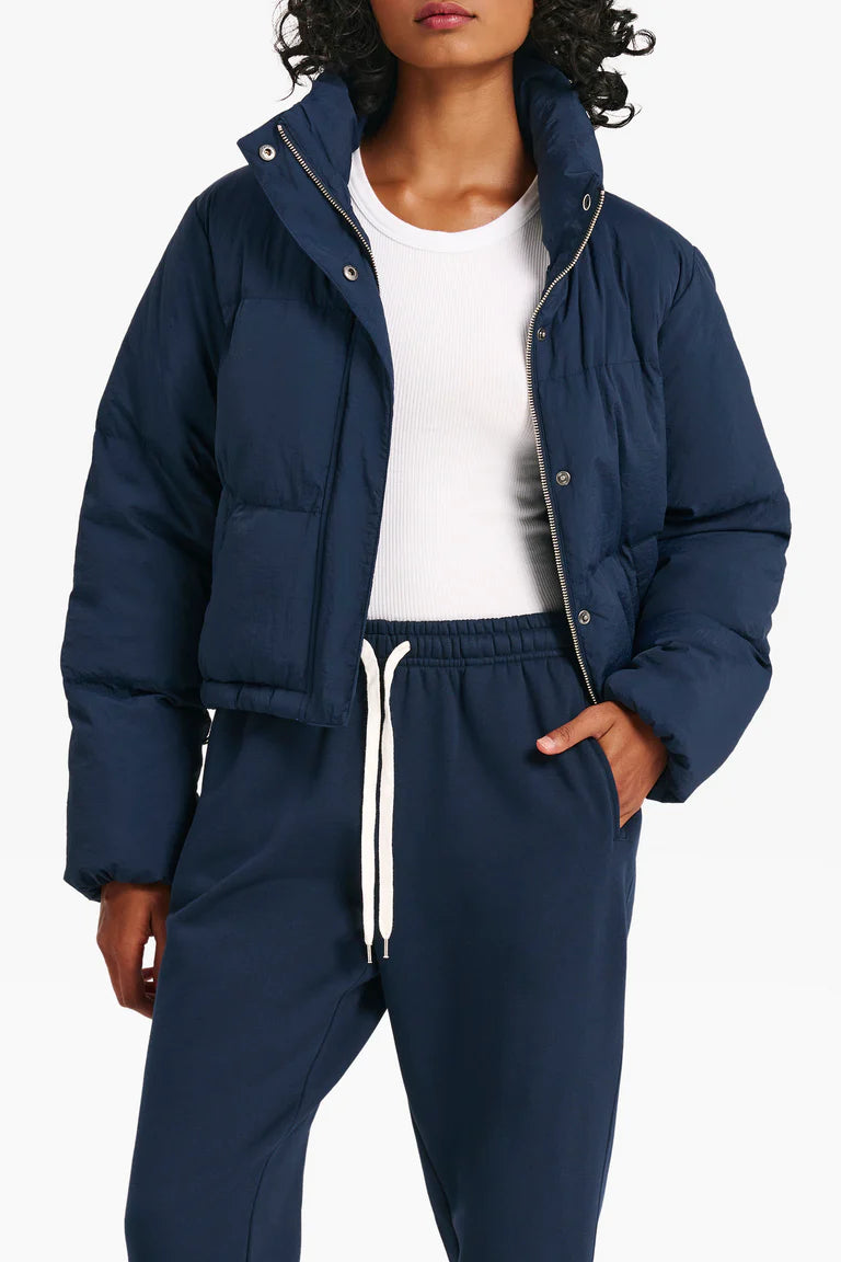 Topher Puffer Jacket - Midnight