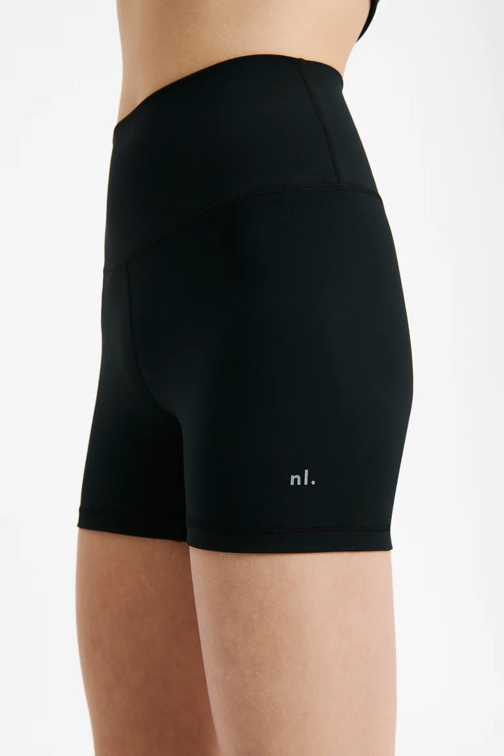 Nude Active Mini Bike Short- Black