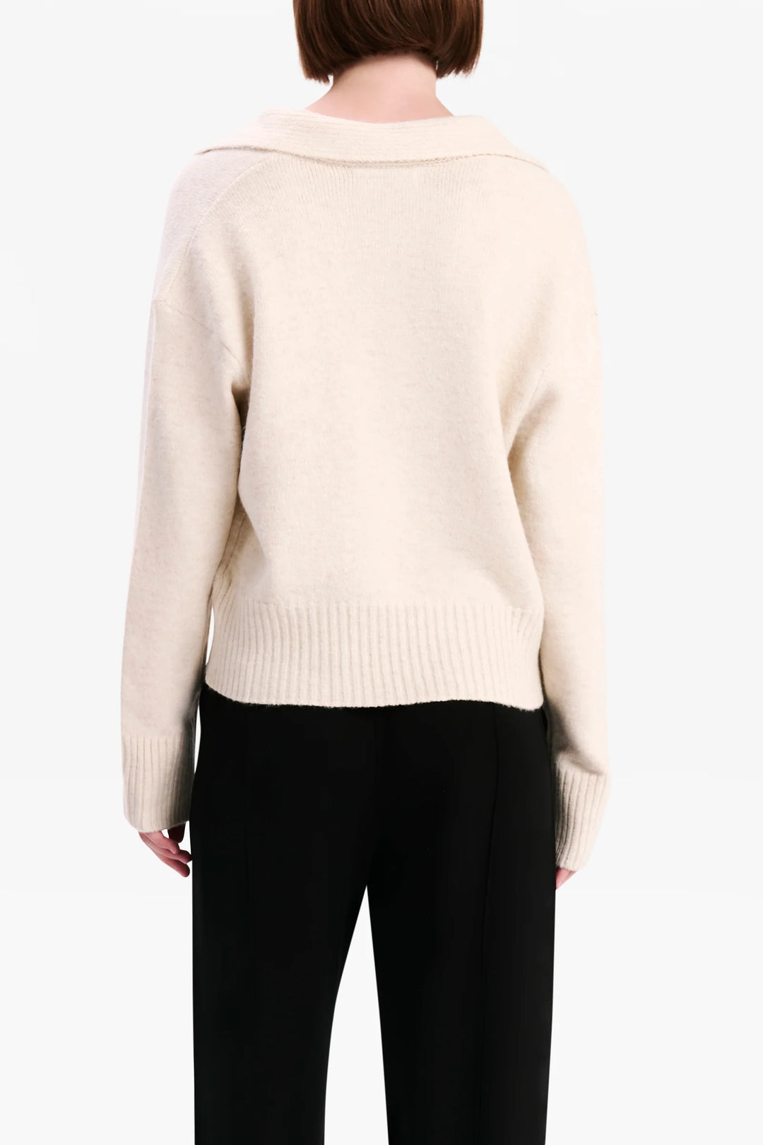 Kingsley Rugby Knit - Cloud