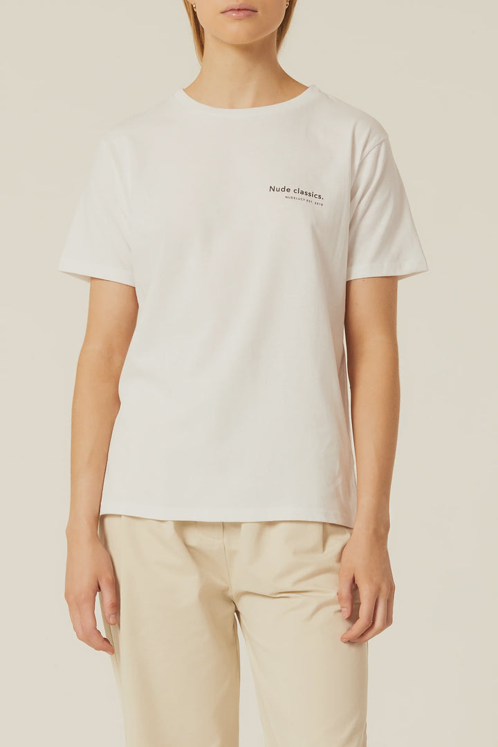 Nude Classics Tee- White