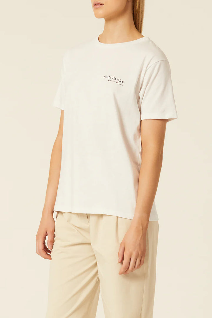 Nude Classics Tee- White