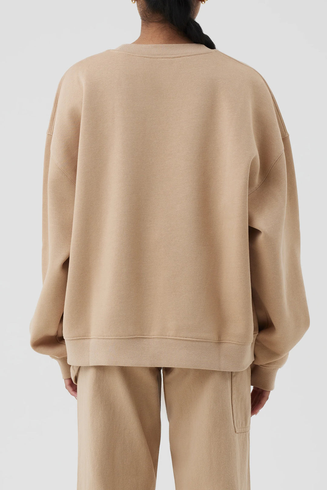 Nude. Sweat- Biscuit