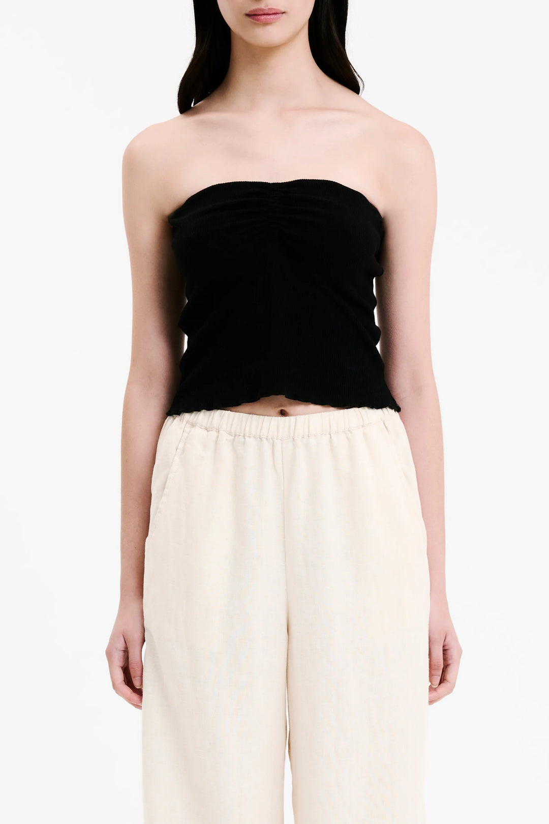 Desi Waffle Bodice - Black