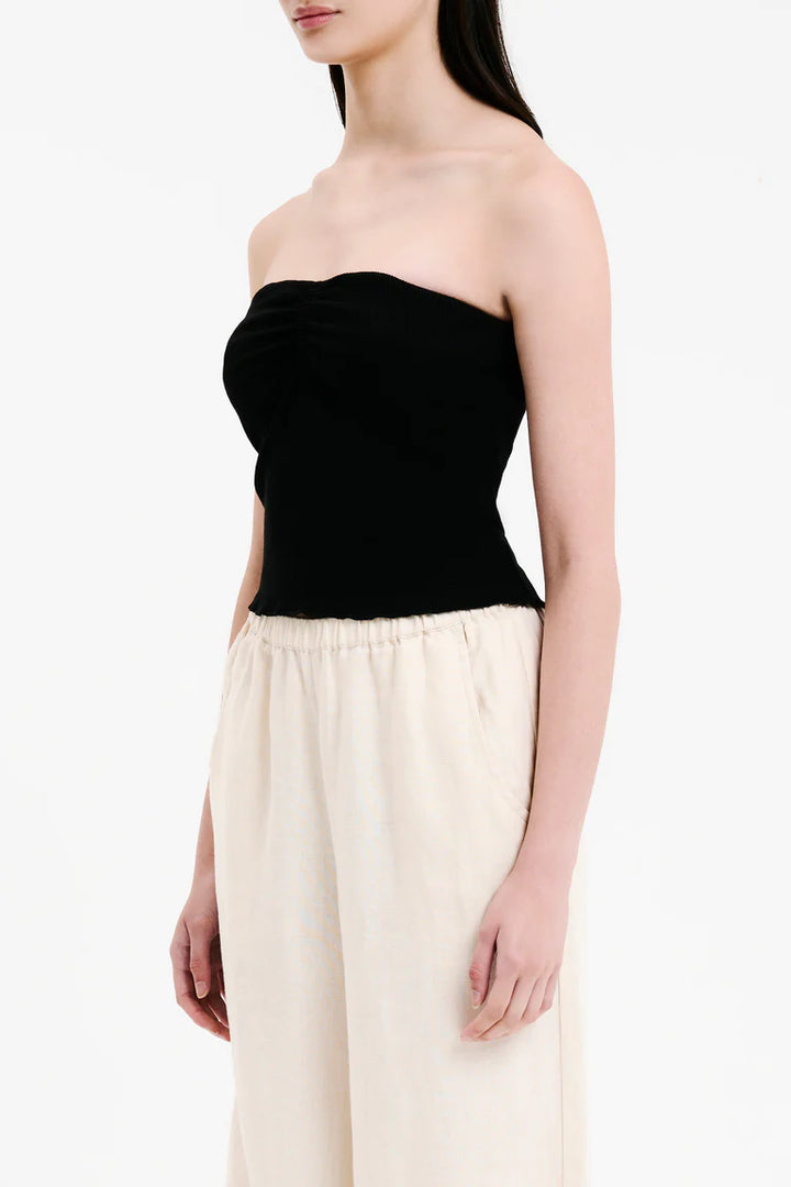 Desi Waffle Bodice - Black